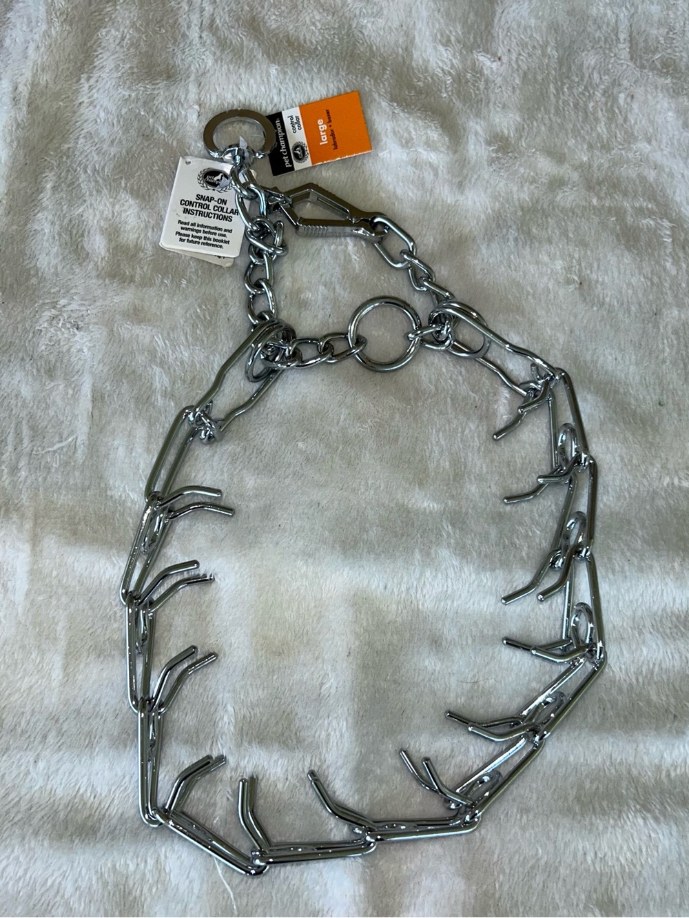Pet Champion snap-on training collar